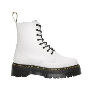 DR. MARTENS Jadon White Smooth Leather Combat Boot Size M9/W10